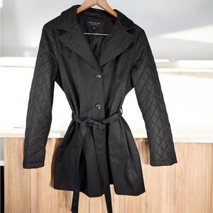 Marc New York Black Coat long Sleeve Coat Large womans